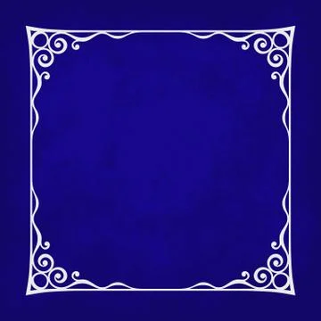 Decorative vintage frame Stock Illustration