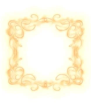 Decorative vintage frame. Stock Illustration