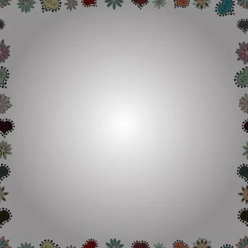 Decorative vintage frames and borders. Decoration pattern style. Illustration in Stock Illustration