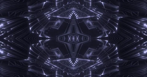 Decorative visual effects in motion loop animated Stock Footage 326456501