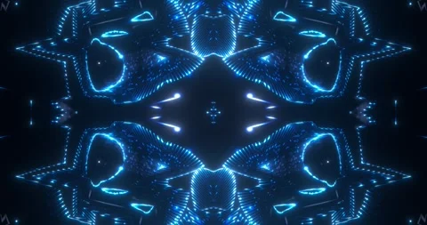 Decorative visual effects in motion loop animated Stock Footage 326456633