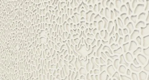 Decorative wall background or texture 3d illustration Stock Illustration