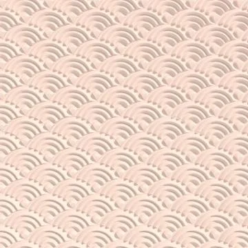 Decorative wall background or texture 3d illustration Stock Illustration