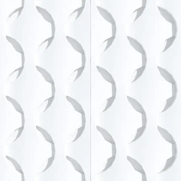 Decorative wall background or texture 3d illustration Stock Illustration