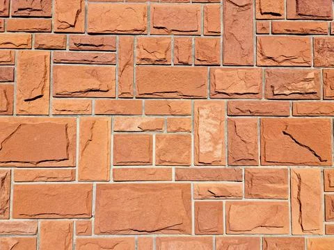 Decorative wall seamless background texture. new modern stone wall design Stock Photos