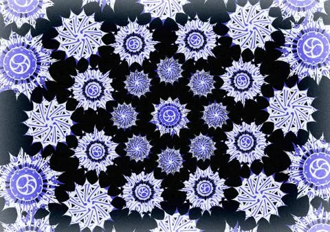 Decorative Wallpaper Background Stock Photos