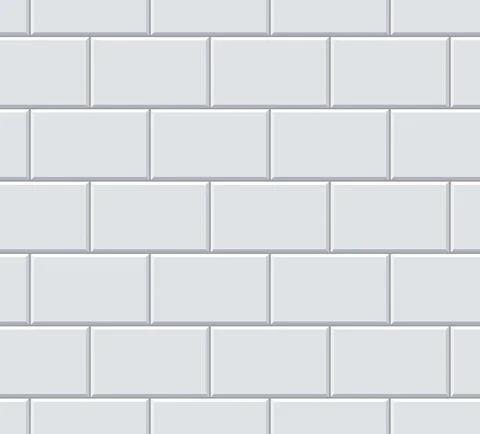 Decorative white tile Stock-Illustration