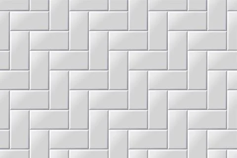 Decorative white tile Illustration