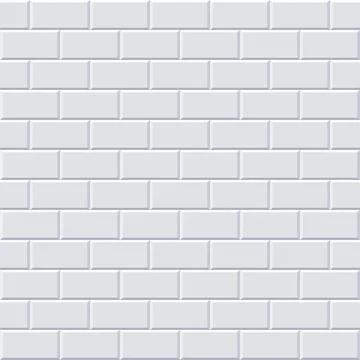 Decorative white tile Stock Illustration