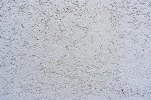 Decorative white wall plaster pattern stylized in bark beetle texture. Textur Stock Photos