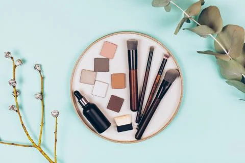 Decorative zero waste cosmetics. Stock Photos