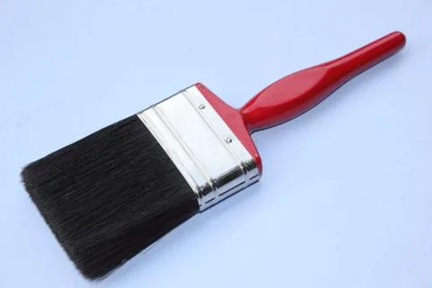 Decorators paintbrush Stock Photos