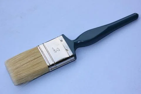 Decorators paintbrushes Stock Photos