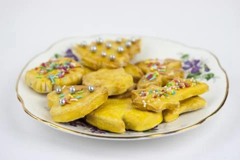 Decored biscuit Stock Photos