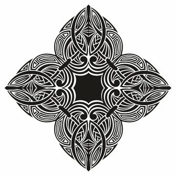 Decorsative Mandala. Vector illustration Stock Illustration