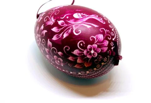 Decotated egg Stock Photos