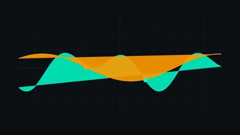 Decoupled Asset Risk Analysis Financial Graph Data Video stock 342003471