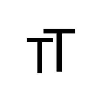 Decrease or reduce font typeface size line art vector icon for apps and websites Stock Illustration