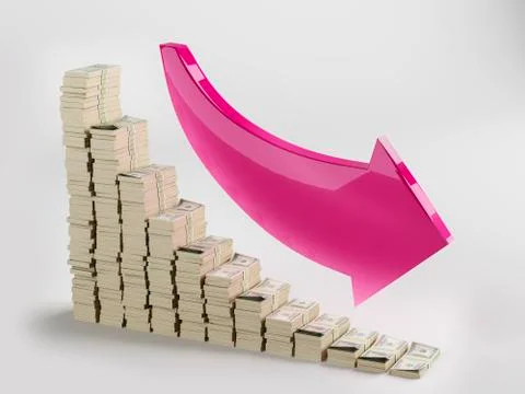 Decrease in profits Illustration