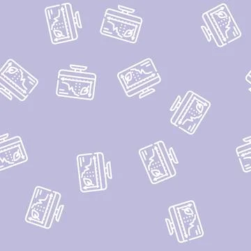 Decrease rate chia cryptocurrency online trade market line seamless pattern d Stock Illustration