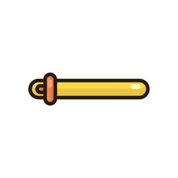 Decrease volume bar symbol Stock Illustration