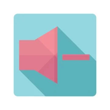 Decrease Volume Button Stock Illustration