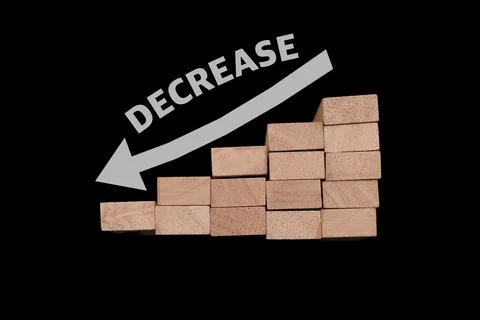 Decreasing Trend Stock Photos