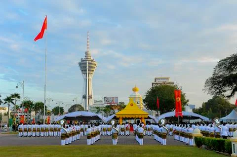 The decree of the sultan in Malaysia Stock Photos