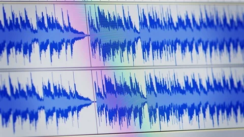 Dedicated audio tracks Stock Footage 87014530