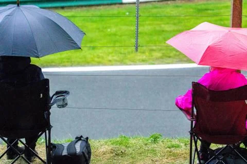 Dedicated Spectators Stock Photos