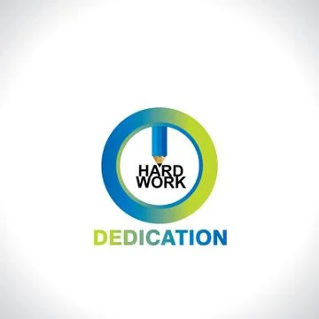 Dedication concept Stock Illustration