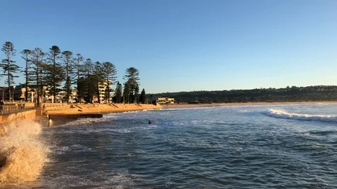 Dee Why Beach, Sydney Video stock 93263886