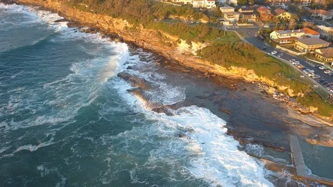 Dee Why Pool Stock Footage 93766431