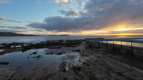 Dee Why Sunrise Stock Footage 251434929