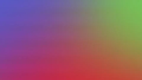 Deep abstract gradient background blending purple red orange green and blue Stock Illustration