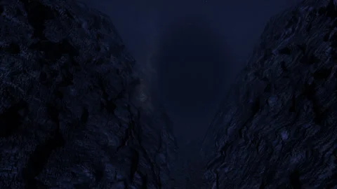 Deep Abyss Stock Footage 134862958