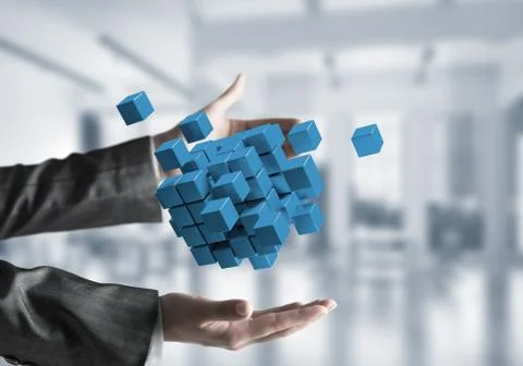 Deep analyzing and problem solving concepts. Foto stock
