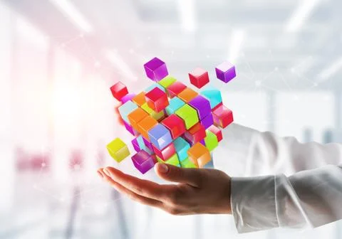 Deep analyzing and problem solving concepts. Foto stock