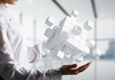 Deep analyzing and problem solving concepts. Foto stock