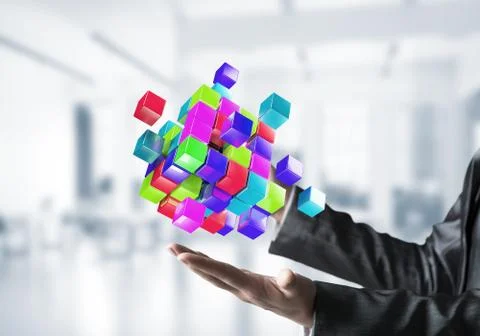 Deep analyzing and problem solving concepts. Stock Photos