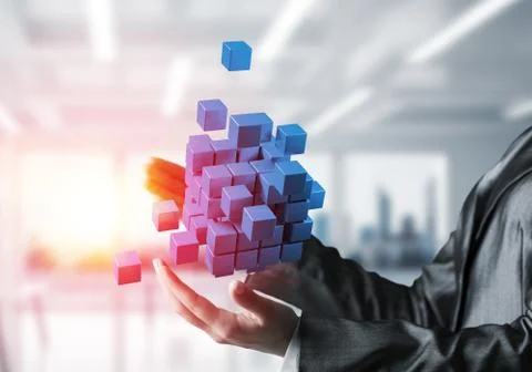 Deep analyzing and problem solving concepts. Foto stock