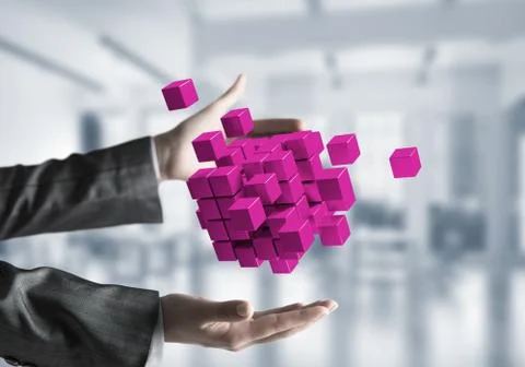 Deep analyzing and problem solving concepts. Foto stock
