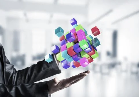 Deep analyzing and problem solving concepts. Foto stock