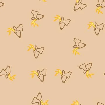 Deep animal vector seamless pattern イラスト素材