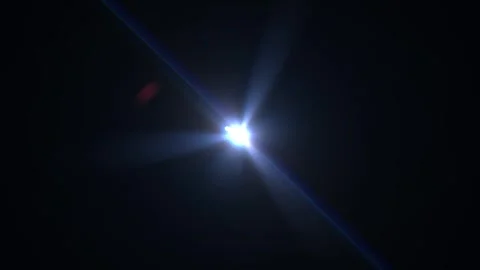 Deep black backdrop contrasts with intense central brightness Stock-Footage 345420519