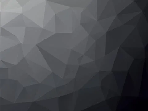 Deep black geometric background Illustrazione stock
