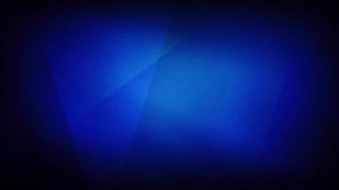 Deep blue 4K abstract background with grainy texture and geometric shapes. .. Illustrazione stock