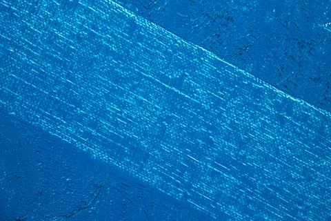 Deep blue abstract background, applied toning primer on a white surface Stock Photos