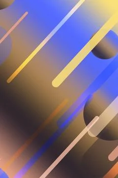 Deep blue abstract background with diagonal bars, subtle linework, and soft.. 스톡 일러스트