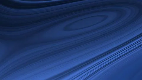 Deep blue abstract background with flowing lines. Stock Illustration
